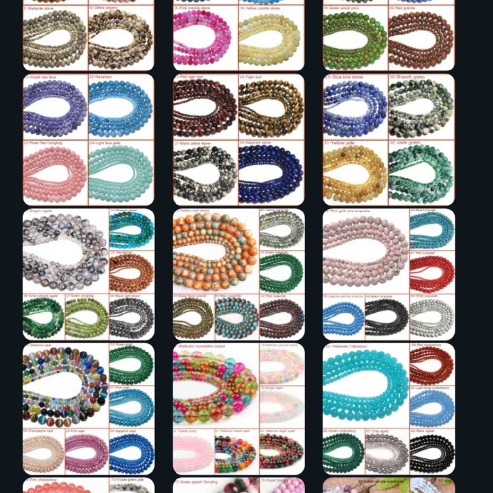 Colorful Bead Collection
